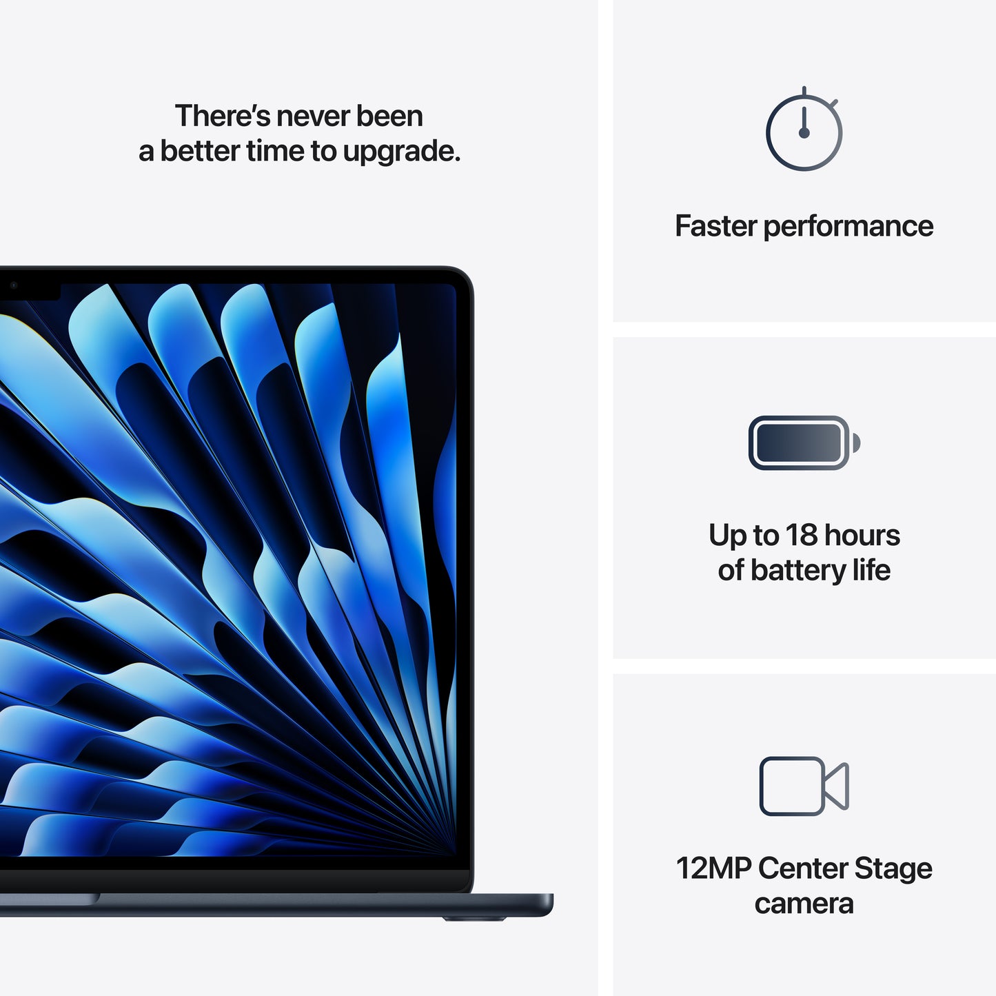 MacBook Air 15: M4 z 10‑jedrno CPE in 10‑jedrno GPE, 512 GB SSD - polnočen - iSTYLE SI