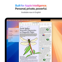 MacBook Air 13 CTO: Čip Apple M4 z 10-jedrno CPE in 10-jedrno GPE, 256 GB SSD, 24 GB RAM, Slovenski - Polnočna