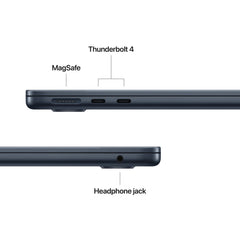 MacBook Air 13: M4 z 10‑jedrno CPE in 10‑jedrno GPE, 512 GB SSD - polnočen - iSTYLE SI
