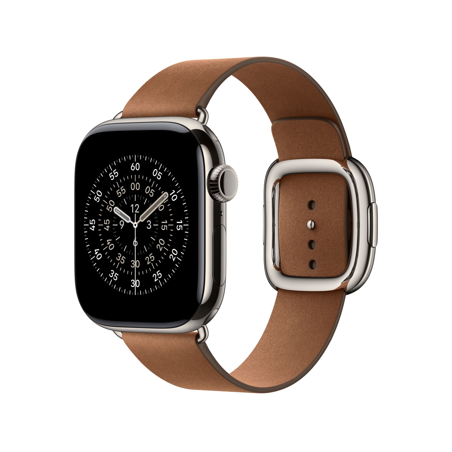 42mm Caramel Modern Buckle - Medium - iSTYLE SI