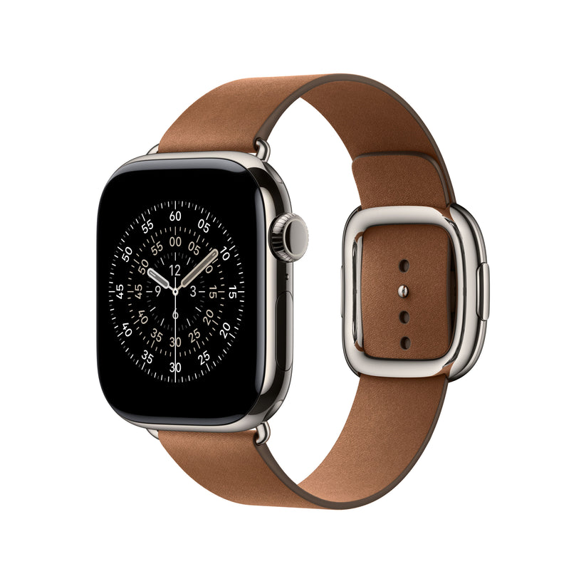 42mm Caramel Modern Buckle - Medium - iSTYLE SI