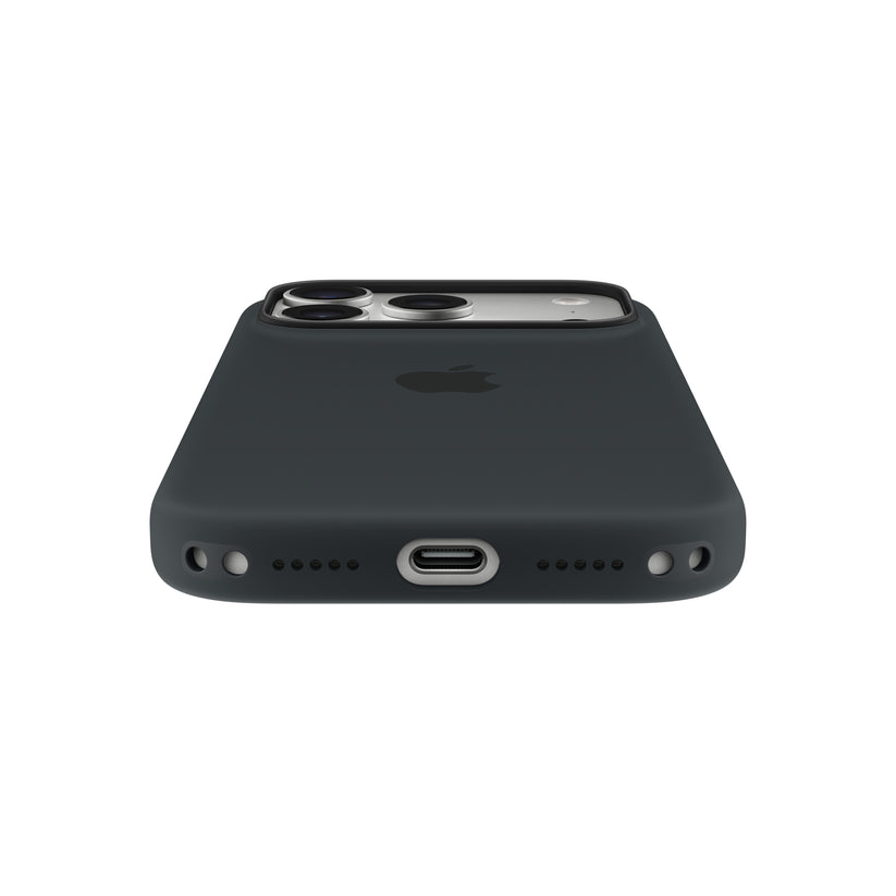 iPhone 17 Pro Silicone Case with MagSafe – Black - iSTYLE SI