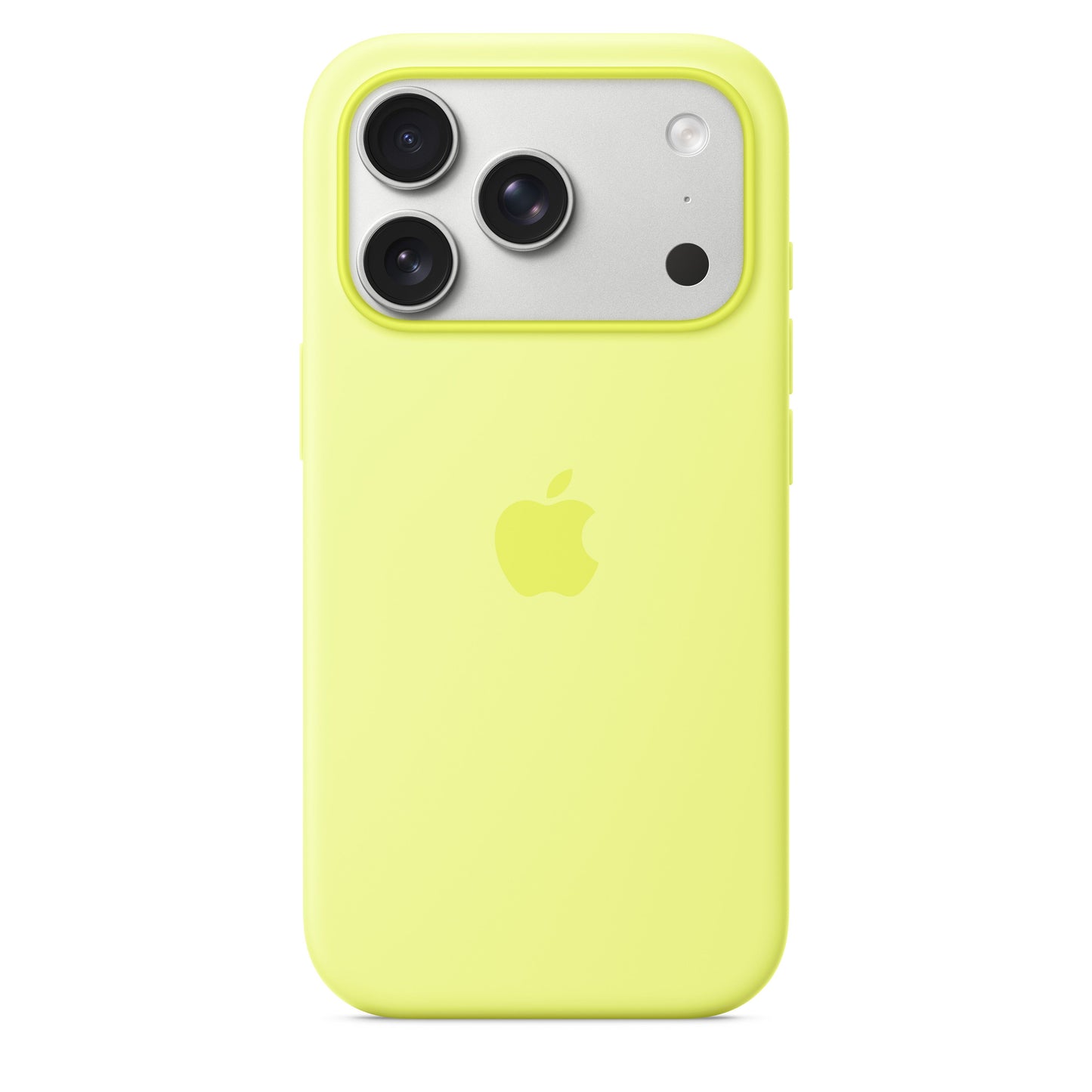 iPhone 17 Pro Silicone Case with MagSafe – Neon Yellow - iSTYLE SI