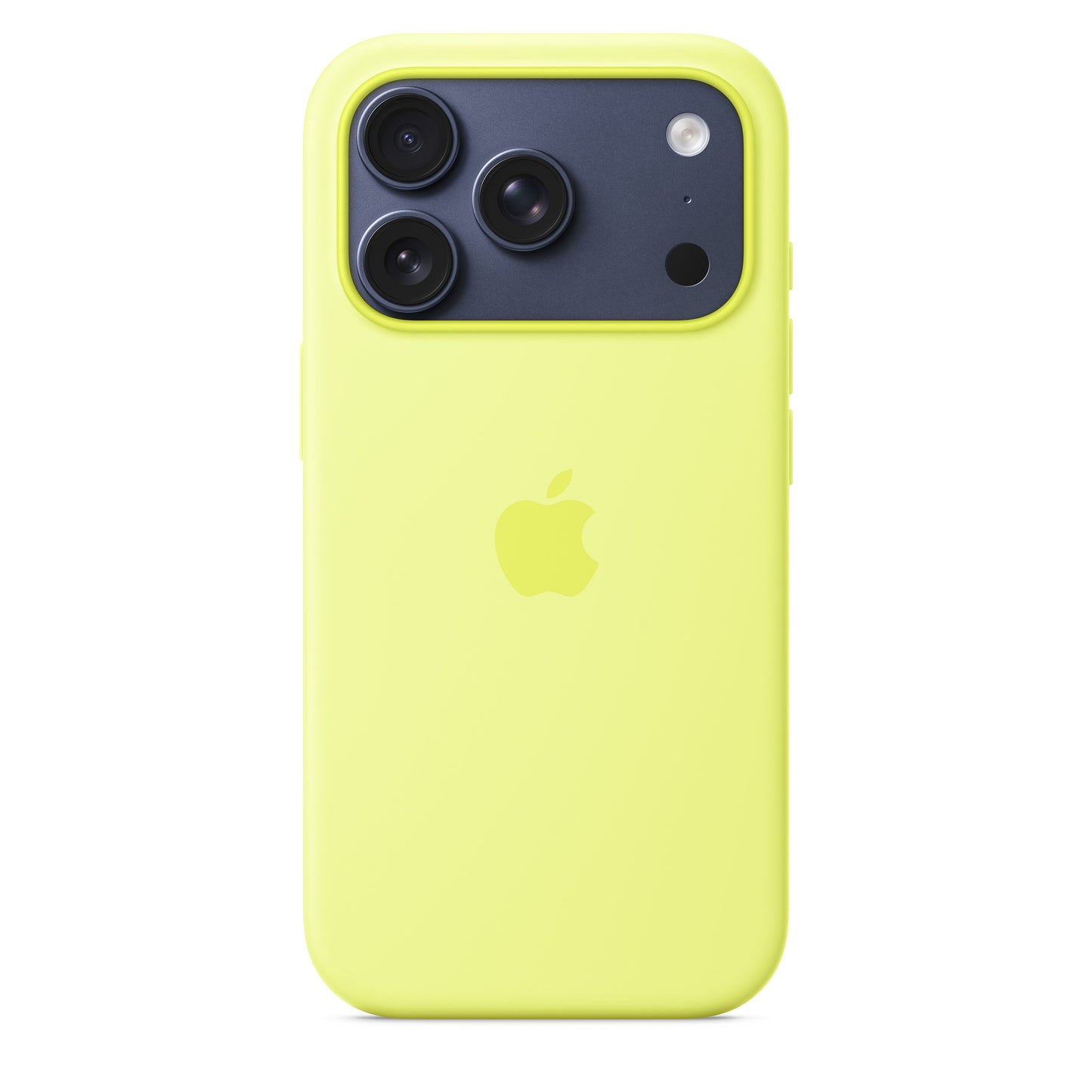 iPhone 17 Pro Silicone Case with MagSafe – Neon Yellow - iSTYLE SI