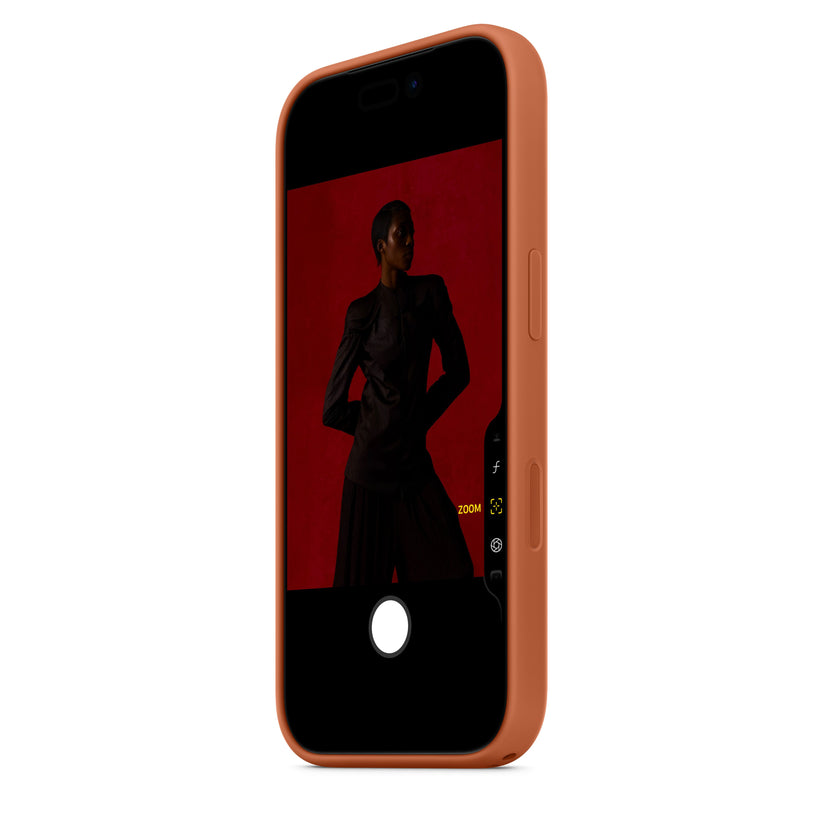 iPhone 17 Pro Silicone Case with MagSafe – Terra Cotta - iSTYLE SI