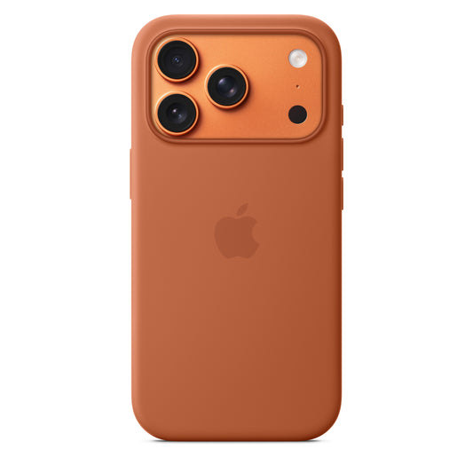 iPhone 17 Pro Silicone Case with MagSafe – Terra Cotta - iSTYLE SI