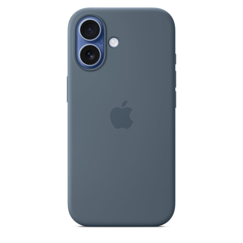 iPhone 17 Silicone Case with MagSafe - Anchor Blue - iSTYLE SI