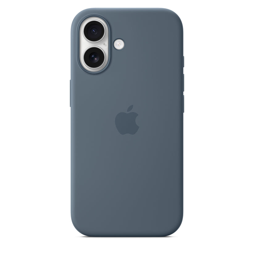 iPhone 17 Silicone Case with MagSafe - Anchor Blue - iSTYLE SI
