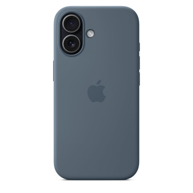 iPhone 17 Silicone Case with MagSafe - Anchor Blue - iSTYLE SI