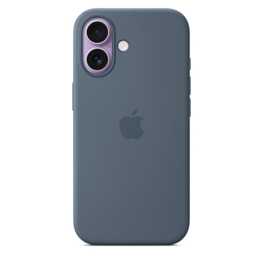 iPhone 17 Silicone Case with MagSafe - Anchor Blue - iSTYLE SI