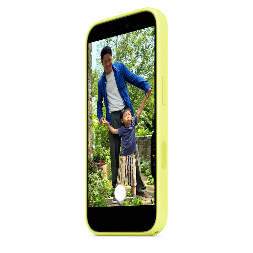 iPhone 17 Silicone Case with MagSafe - Neon Yellow - iSTYLE SI