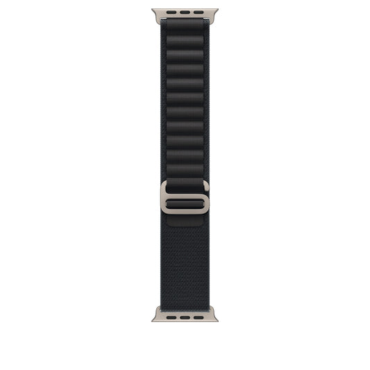 49mm Black Alpine Loop - Medium - Natural Titanium Finish - iSTYLE SI