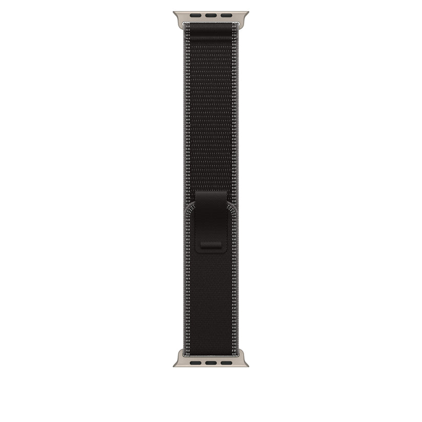 49mm Black/Charcoal Trail Loop – M/L - Natural Titanium Finish - iSTYLE SI