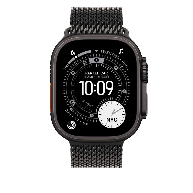 49mm Black Titanium Milanese Loop - Medium - iSTYLE SI
