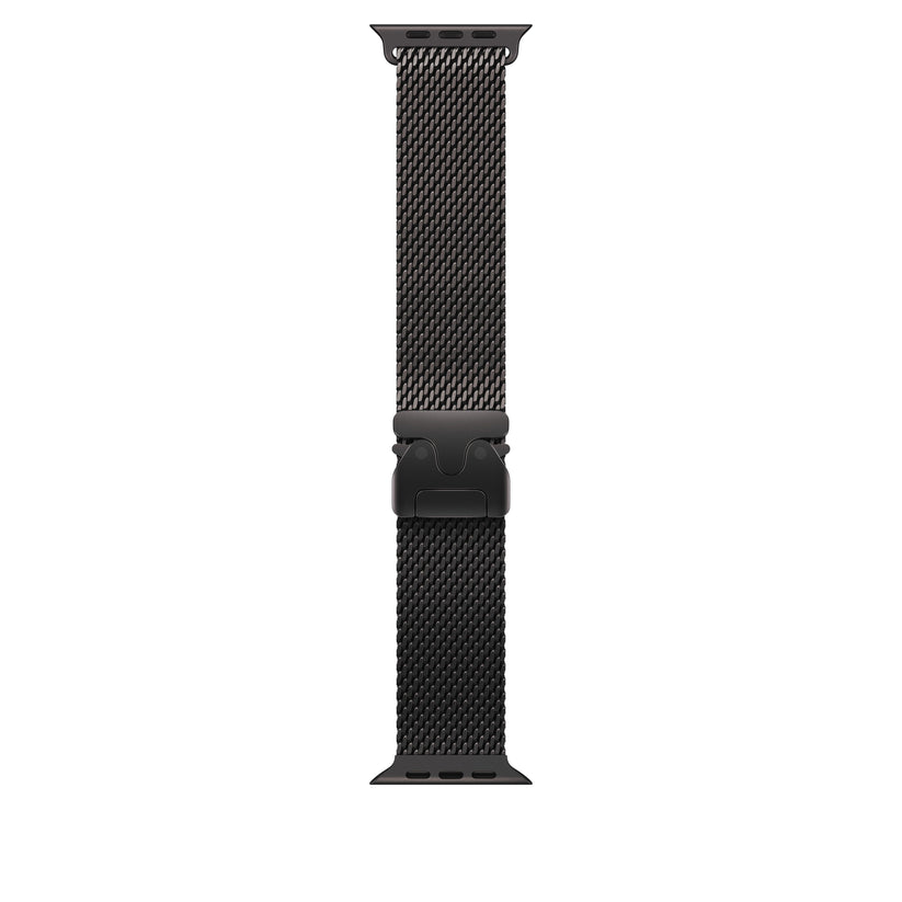 49mm Black Titanium Milanese Loop - Medium - iSTYLE SI
