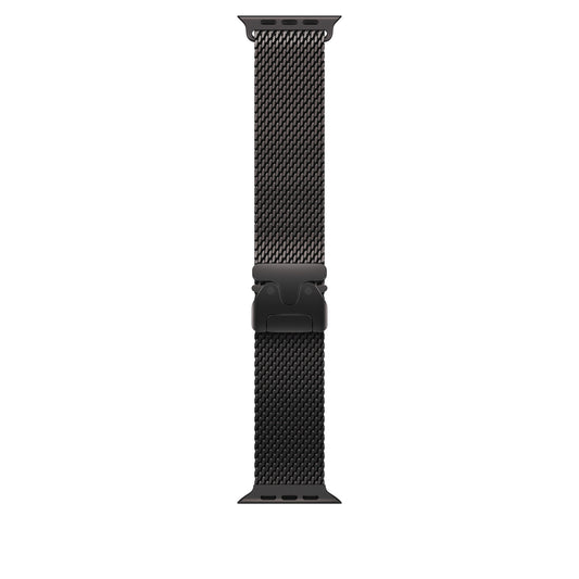 49mm Black Titanium Milanese Loop - Medium - iSTYLE SI