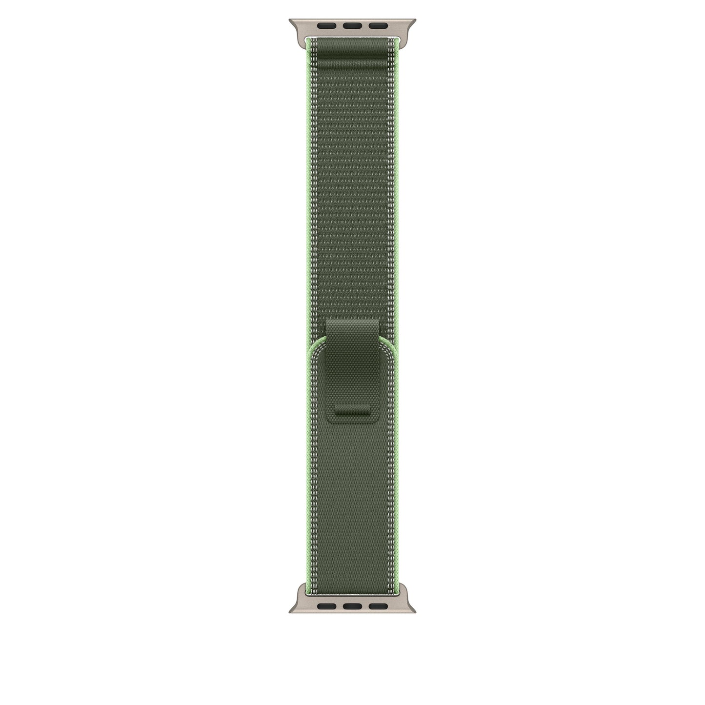 49mm Green/Neon Trail Loop – M/L - Natural Titanium Finish - iSTYLE SI