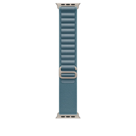 49mm Light Blue Alpine Loop - Large - Natural Titanium Finish - iSTYLE SI