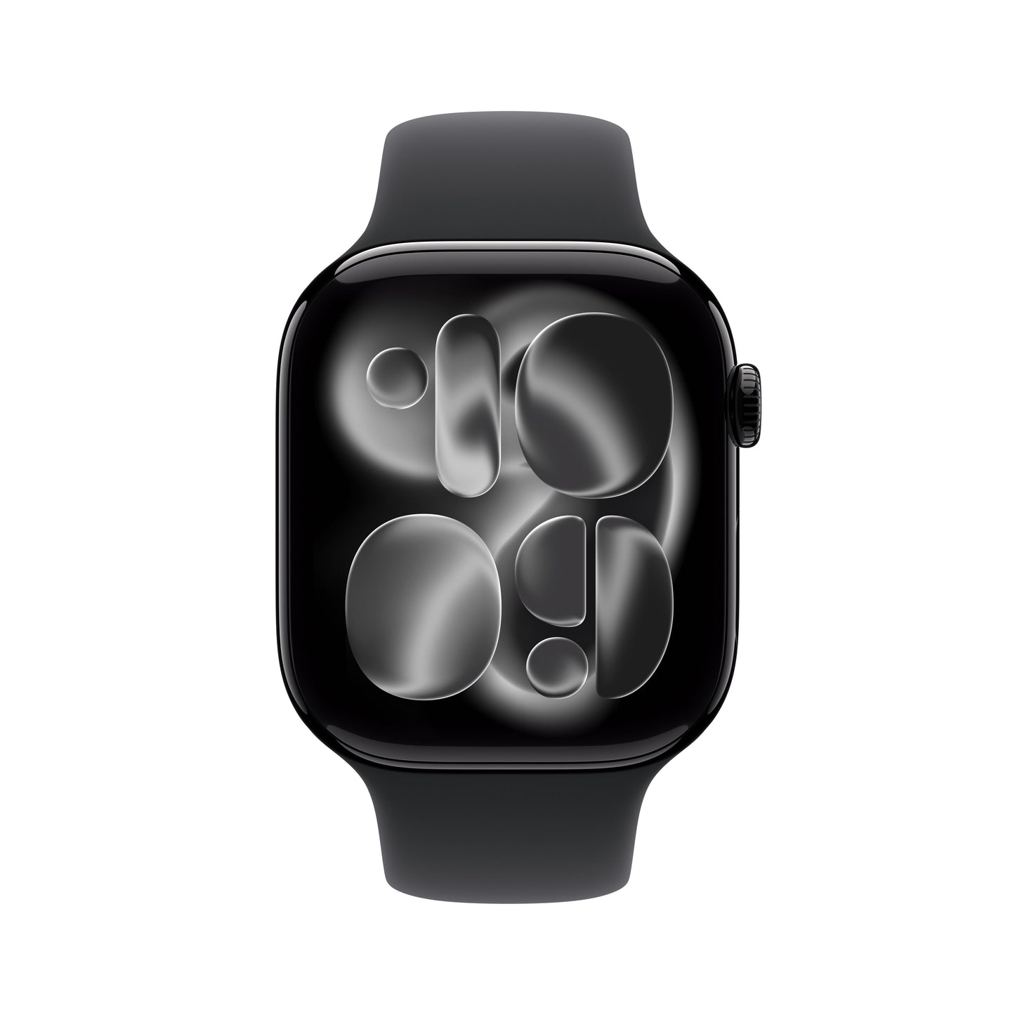 Apple Watch Series 11 GPS 46mm Jet Black Aluminium Case with Black Sport Band - M/L - iSTYLE SI