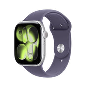 Apple Watch Series 11 GPS 46mm Silver Aluminium Case with Purple Fog Sport Band - M/L - iSTYLE SI