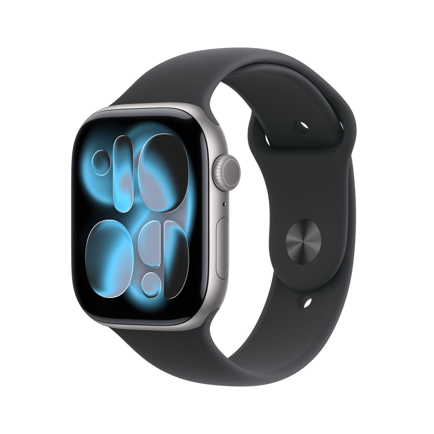 Apple Watch Series 11 GPS 46mm Space Grey Aluminium Case with Black Sport Band - S/M - iSTYLE SI