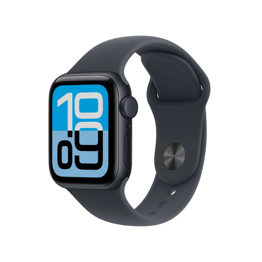 Apple Watch SE 3 GPS + Cellular 40mm Midnight Aluminium Case with Midnight Sport Band - M/L - iSTYLE SI