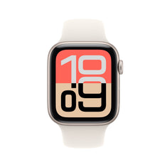 Apple Watch SE 3 GPS 44mm Starlight Aluminium Case with Starlight Sport Band - S/M - iSTYLE SI