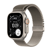 Apple Watch Ultra 3 GPS + Cellular 49mm Natural Titanium Case with Natural Titanium Milanese Loop - Large - iSTYLE SI