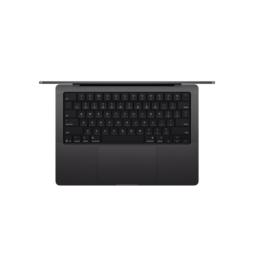 MacBook Pro 14 CTO: Čip M5 z 10-jedrno CPE in 10-jedrno GPE, 2 TB SSD, 32 GB RAM, , Angleški - Vesoljno črna