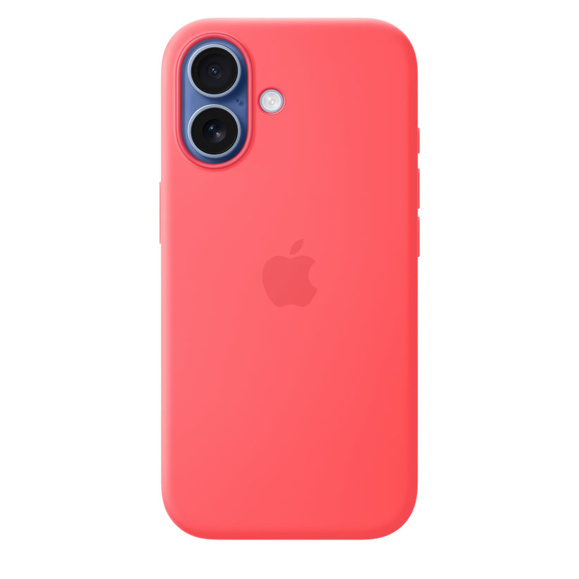 iPhone 17 Silicone Case with MagSafe – Bright Guava - iSTYLE.si