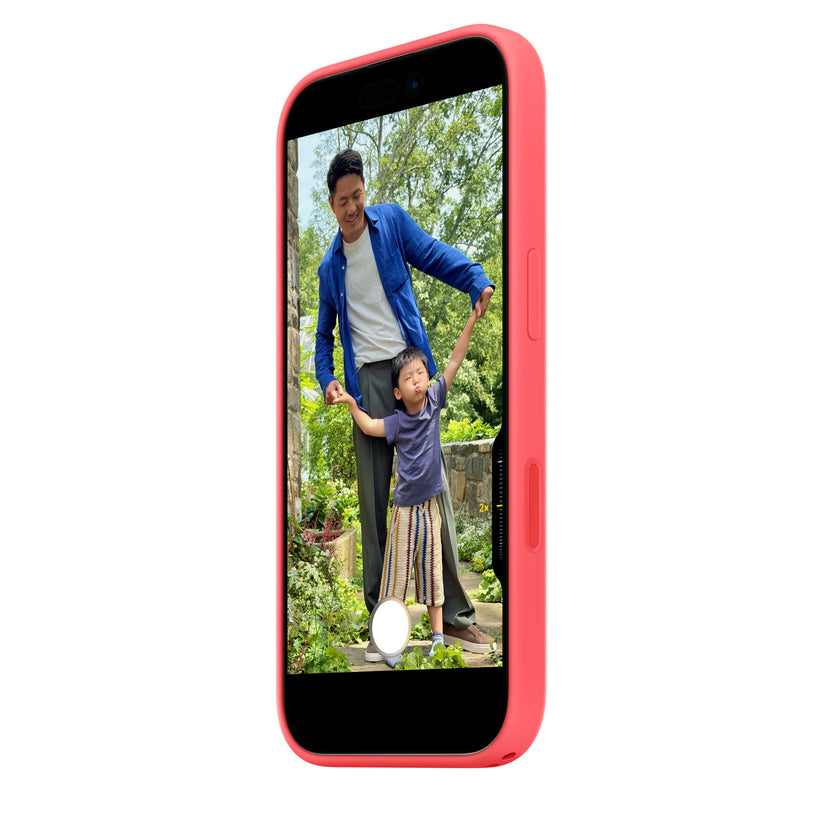iPhone 17 Silicone Case with MagSafe – Bright Guava - iSTYLE.si