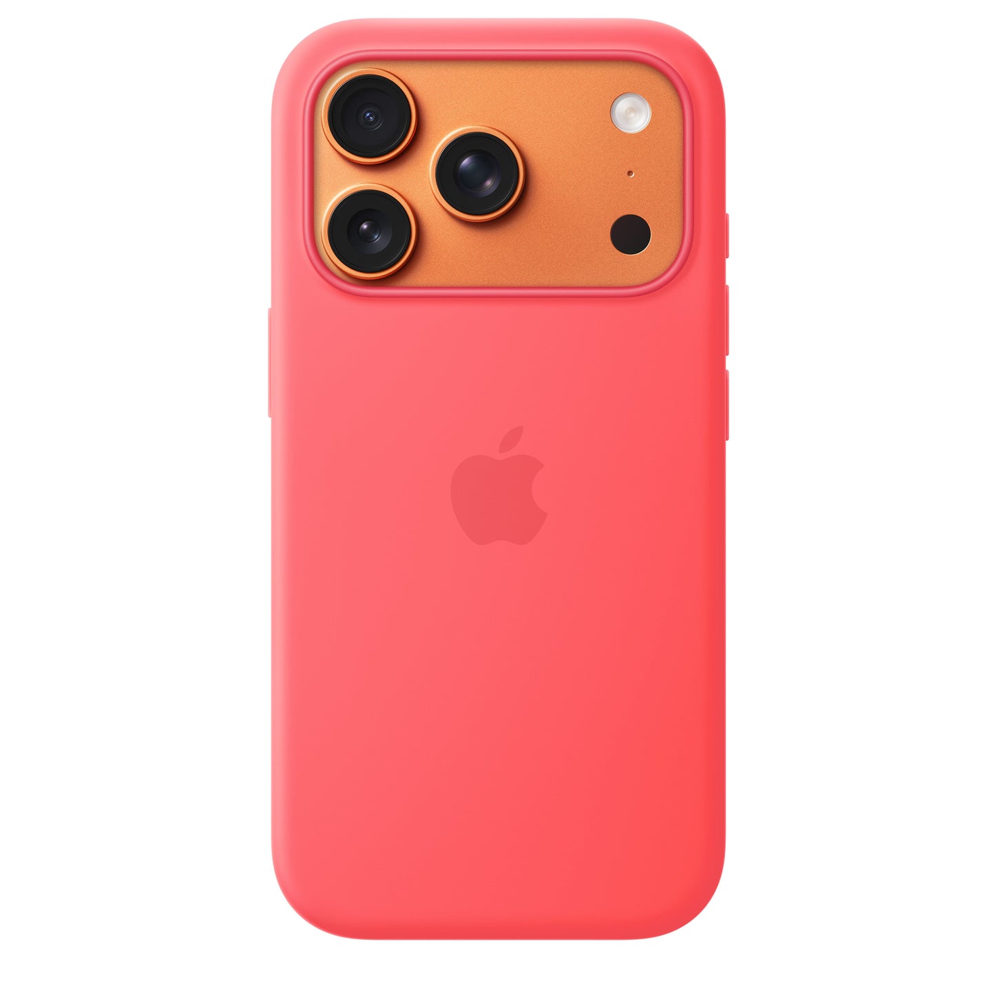 iPhone 17 Pro Silicone Case with MagSafe – Bright Guava - iSTYLE.si