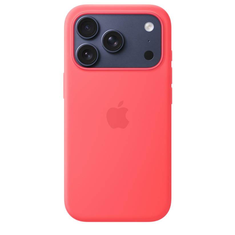 iPhone 17 Pro Silicone Case with MagSafe – Bright Guava - iSTYLE.si