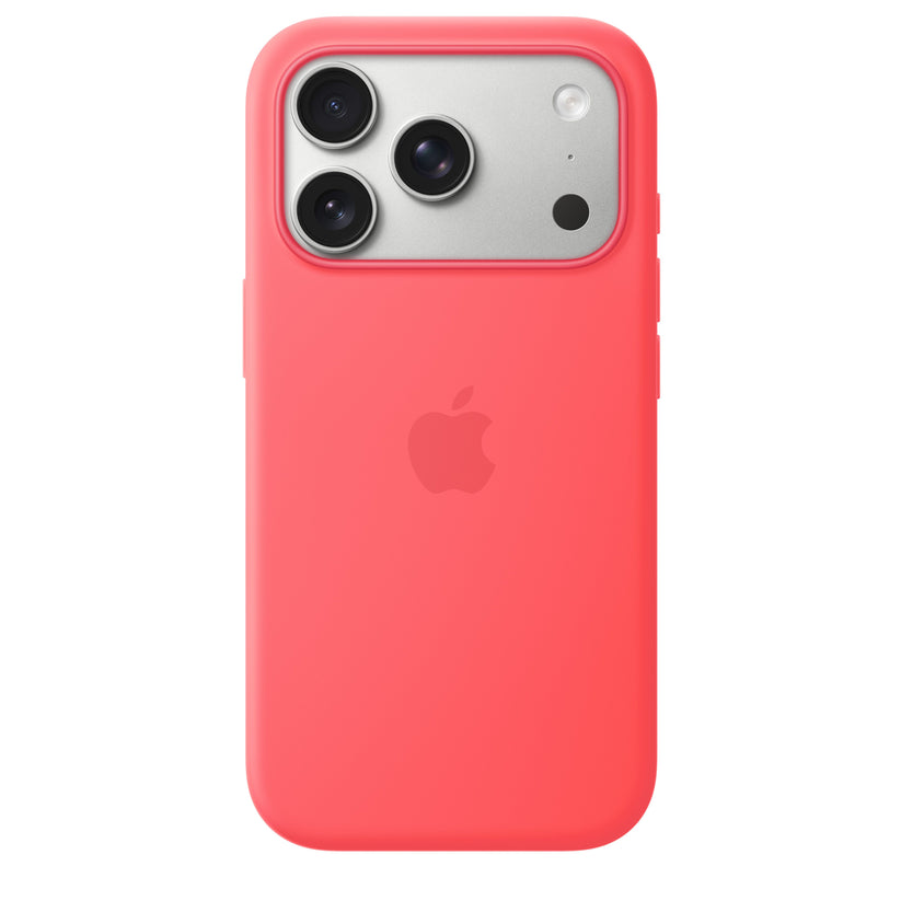 iPhone 17 Pro Silicone Case with MagSafe – Bright Guava - iSTYLE.si