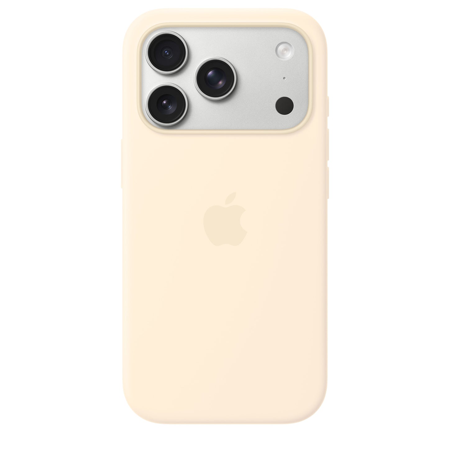 iPhone 17 Pro Silicone Case with MagSafe – Vanilla - iSTYLE.si