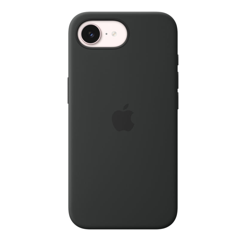 iPhone 17e Silicone Case with MagSafe – Black - iSTYLE.si
