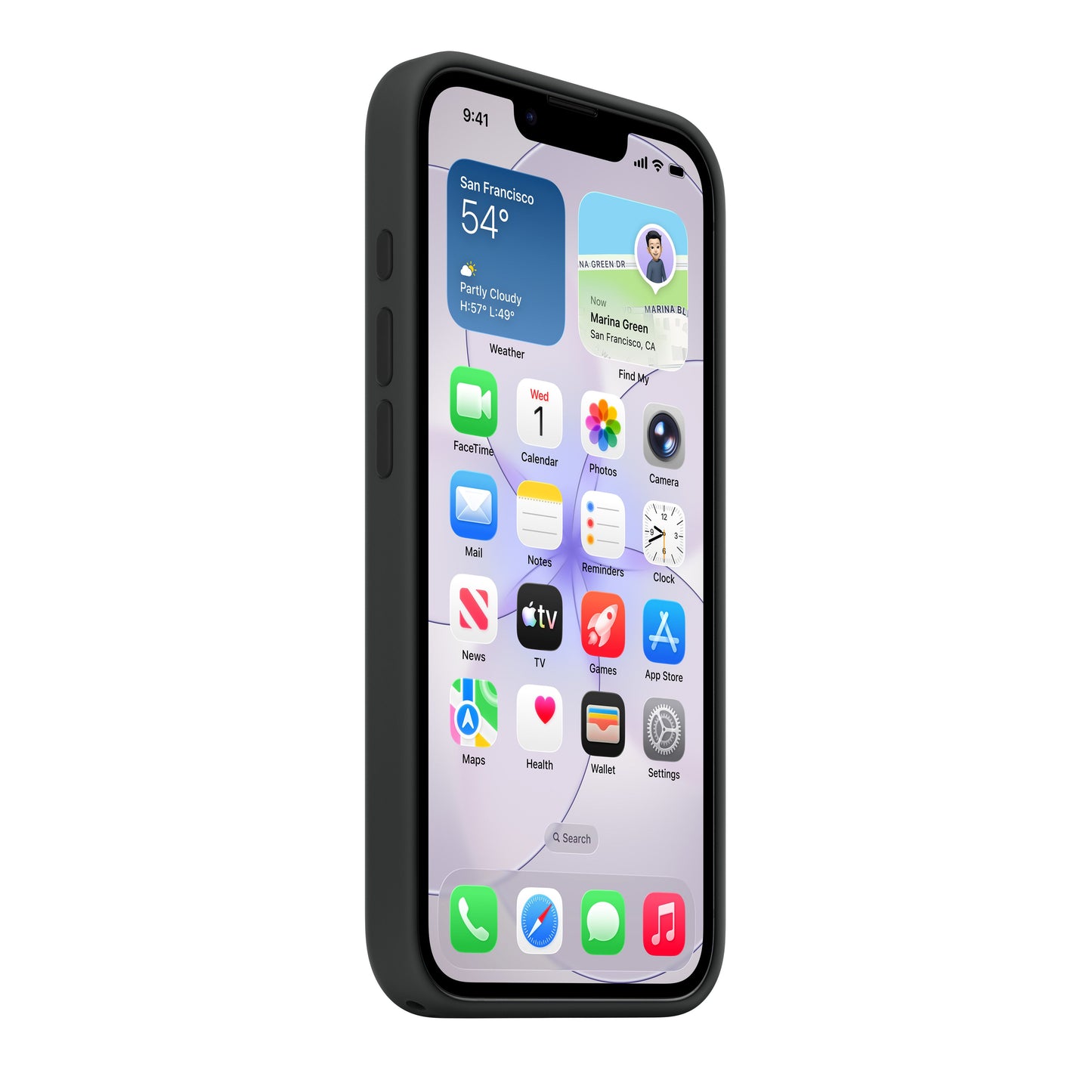 iPhone 17e Silicone Case with MagSafe – Black - iSTYLE.si
