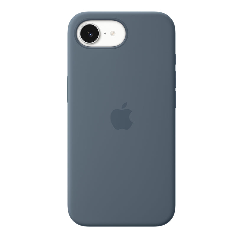 iPhone 17e Silicone Case with MagSafe – Anchor Blue - iSTYLE.si