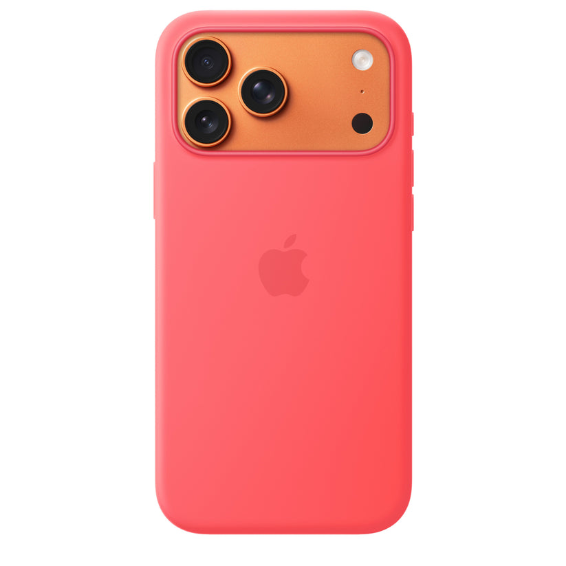 iPhone 17 Pro Max Silicone Case with MagSafe – Bright Guava - iSTYLE.si