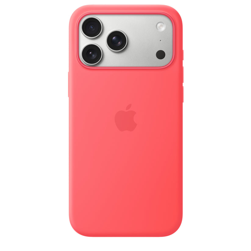 iPhone 17 Pro Max Silicone Case with MagSafe – Bright Guava - iSTYLE.si