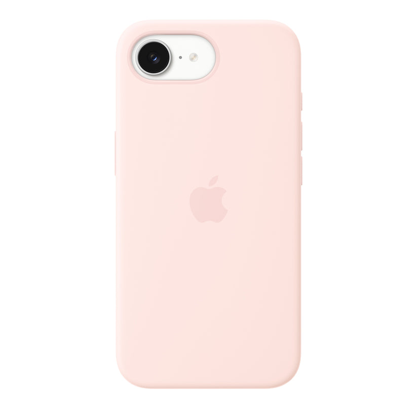iPhone 17e Silicone Case with MagSafe – Soft Pink - iSTYLE.si