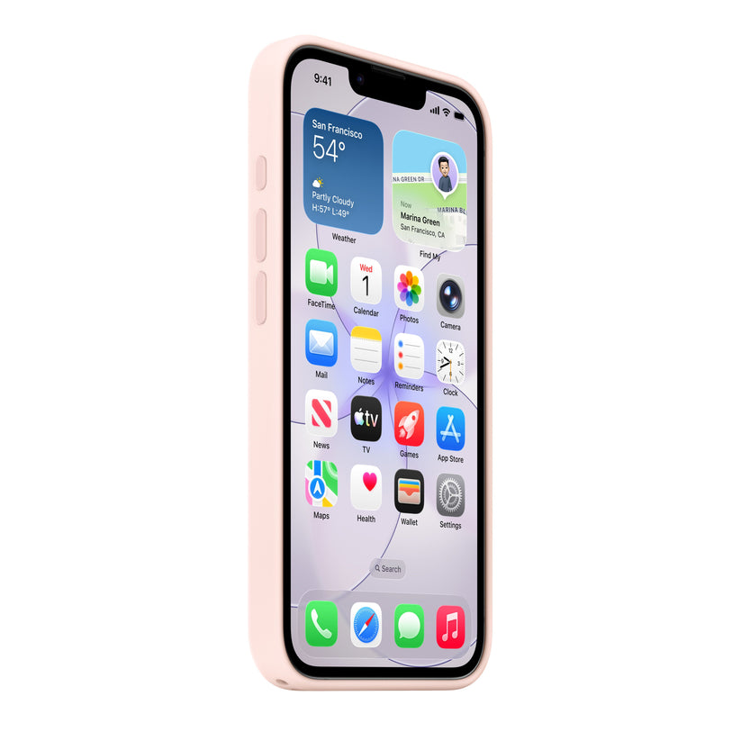 iPhone 17e Silicone Case with MagSafe – Soft Pink - iSTYLE.si