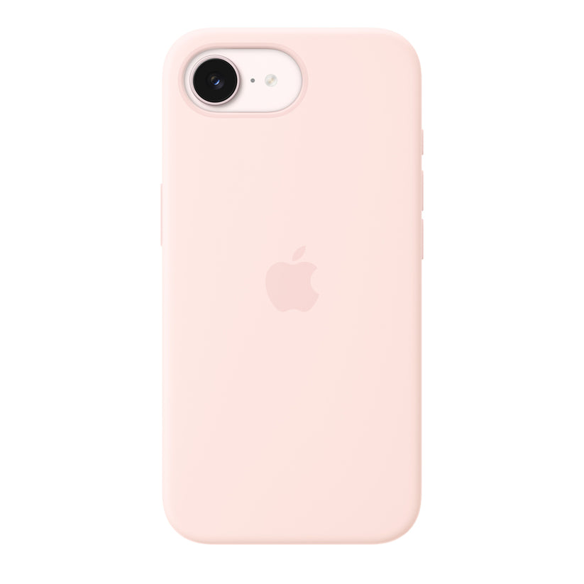 iPhone 17e Silicone Case with MagSafe – Soft Pink - iSTYLE.si