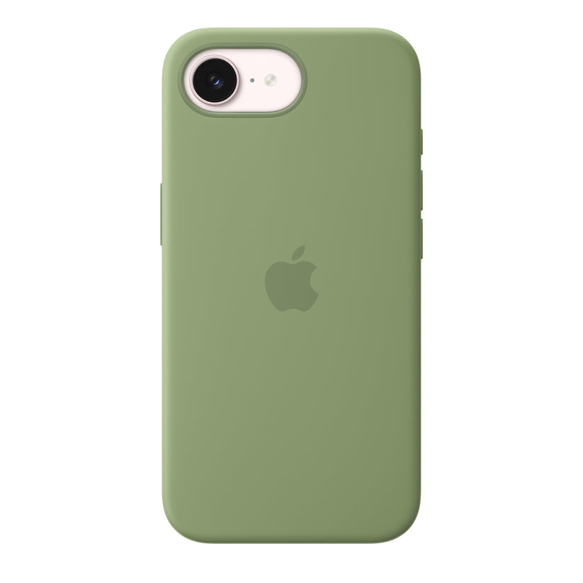 iPhone 17e Silicone Case with MagSafe – Light Moss - iSTYLE.si