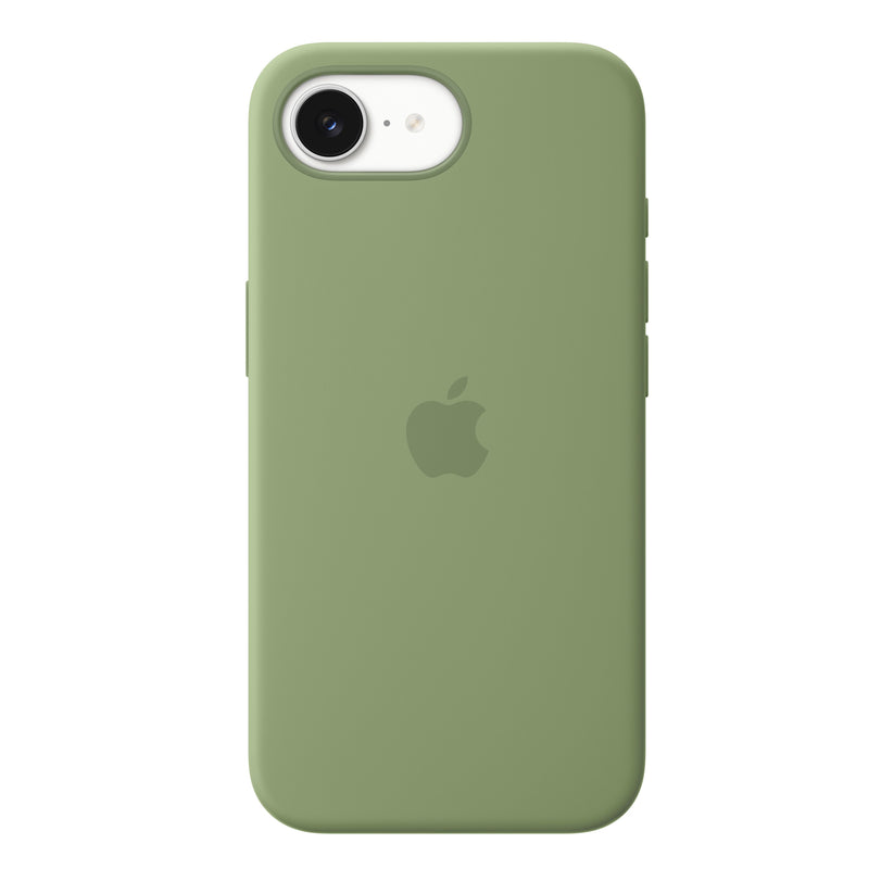 iPhone 17e Silicone Case with MagSafe – Light Moss - iSTYLE.si
