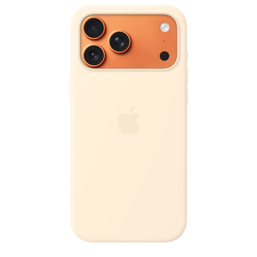 iPhone 17 Pro Max Silicone Case with MagSafe – Vanilla - iSTYLE.si