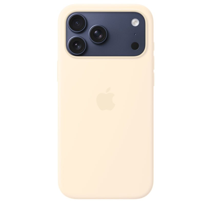 iPhone 17 Pro Max Silicone Case with MagSafe – Vanilla - iSTYLE.si