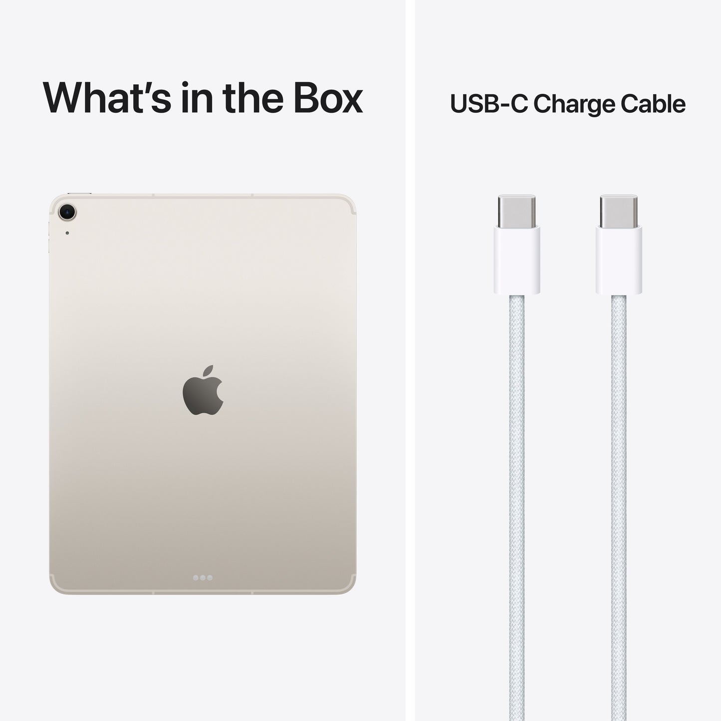 13-inch iPad Air Wi-Fi + Cellular 1TB - Starlight (M4) - iSTYLE.si