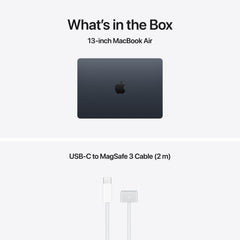 13-inch MacBook Air: Apple M5 chip with 10-core CPU and 10-core GPU, 1TB SSD - Midnight - iSTYLE.si