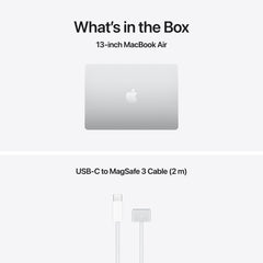 13-inch MacBook Air: Apple M5 chip with 10-core CPU and 10-core GPU, 1TB SSD - Silver - iSTYLE.si
